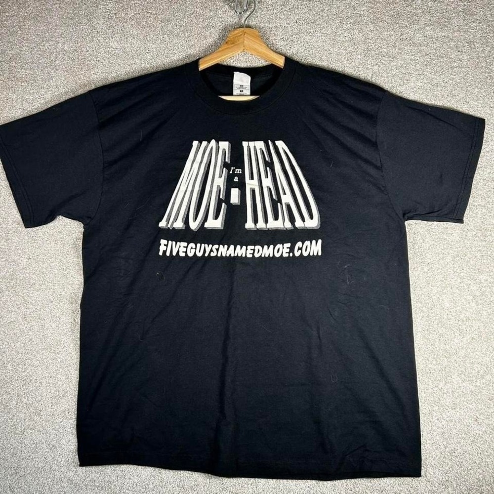 Vintage 2000s Moe Head graphic vulgar humor tee shirt tshirt